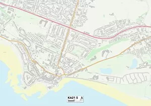 North Ayrshire KA21 5 Map