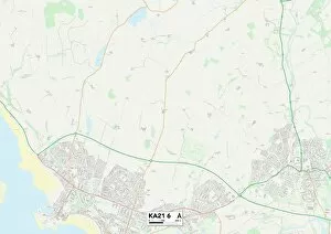 North Ayrshire KA21 6 Map