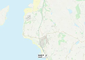 Avondale Road Gallery: North Ayrshire KA23 9 Map