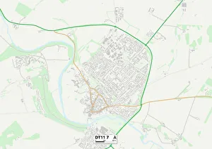James Close Gallery: North Dorset DT11 7 Map