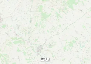 The Common Gallery: North Dorset DT11 8 Map