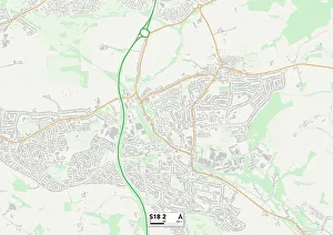 Derwent Road Gallery: North East Derbyshire S18 2 Map