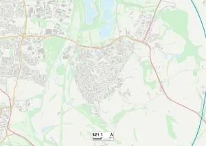 Primrose Close Gallery: North East Derbyshire S21 1 Map