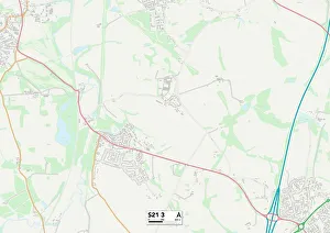 College Road Gallery: North East Derbyshire S21 3 Map