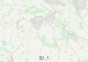 Fern Close Gallery: North East Derbyshire S21 4 Map