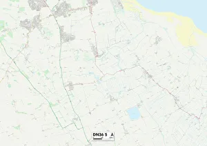 Langton Road Gallery: North East Lincolnshire DN36 5 Map
