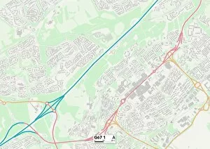 North Lanarkshire G67 1 Map