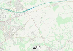 Hillside Crescent Gallery: North Lanarkshire ML1 5 Map