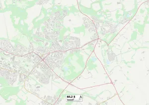Lewis Avenue Gallery: North Lanarkshire ML2 8 Map
