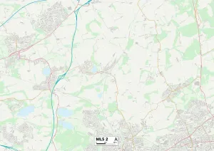 Greenhill Gallery: North Lanarkshire ML5 2 Map