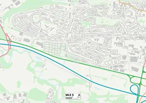 Hillside Crescent Gallery: North Lanarkshire ML5 5 Map