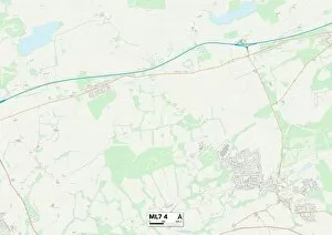 Easter Road Collection: North Lanarkshire ML7 4 Map