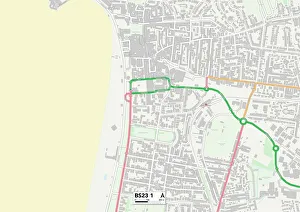Weston super Mare Gallery: North Somerset BS23 1 Map