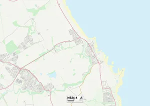 Derwent Road Gallery: North Tyneside NE26 4 Map