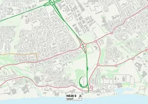 Elizabeth Road Gallery: North Tyneside NE28 0 Map