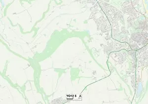 Moor Lane Gallery: North Yorkshire YO12 5 Map