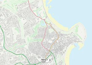 Manor Gardens Gallery: North Yorkshire YO12 7 Map
