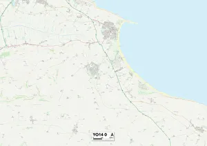 Manor Gardens Gallery: North Yorkshire YO14 0 Map