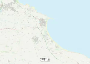 Hazel Grove Gallery: North Yorkshire YO14 9 Map