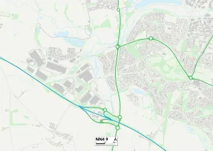 Firs Avenue Gallery: Northampton NN4 9 Map