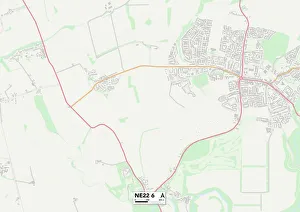 Richmond Close Gallery: Northumberland NE22 6 Map