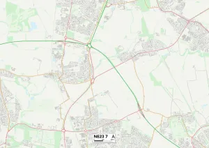 Wansbeck Road Gallery: Northumberland NE23 7 Map