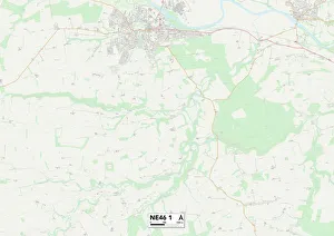 Derwent Road Gallery: Northumberland NE46 1 Map