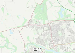 Wansbeck Road Gallery: Northumberland NE63 8 Map
