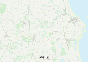 Wansbeck Road Gallery: Northumberland NE65 9 Map