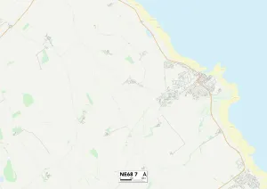 Castle Close Gallery: Northumberland NE68 7 Map