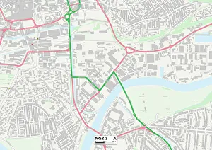 Meadow Grove Gallery: Nottingham NG2 3 Map