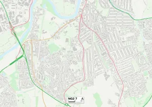 Welbeck Road Gallery: Nottingham NG2 7 Map