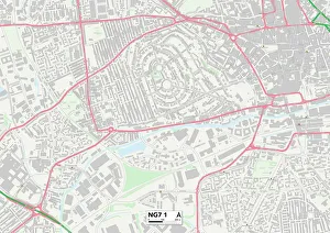 Castle Grove Gallery: Nottingham NG7 1 Map