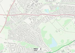 Cedar Grove Gallery: Nottingham NG8 2 Map
