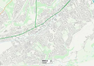 Firs Avenue Gallery: Oldham M35 0 Map