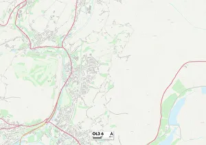 Smithy Lane Gallery: Oldham OL3 6 Map