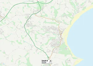 Valley Road Gallery: Pembrokeshire SA69 9 Map