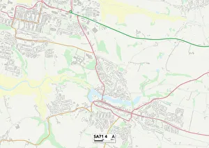 Bridgend Gallery: Pembrokeshire SA71 4 Map