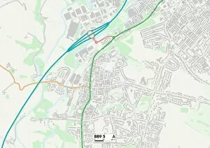 Pendle BB9 5 Map