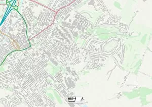 Pendle BB9 9 Map