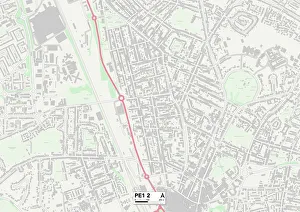 Gladstone Street Gallery: Peterborough PE1 2 Map