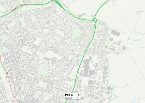 Ash Road Gallery: Peterborough PE1 4 Map