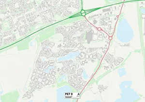 UK Maps Gallery: Peterborough PE7 8 Map