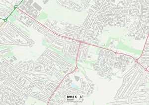 Rodney Close Gallery: Poole BH12 5 Map