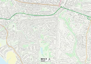 Florence Road Gallery: Poole BH14 9 Map