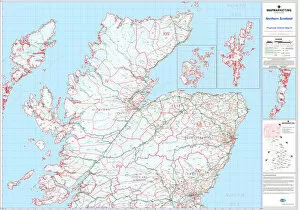Postcode District Map sheet 6 Northern Scotland