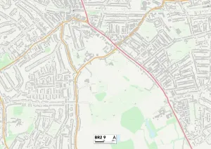 Bromley BR2 9 Postcode Sector Print Map
