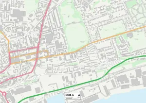 Dundee DD4 6 Print Map Sector Guide