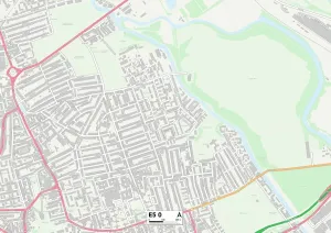 Hackney E5 0 Print Map