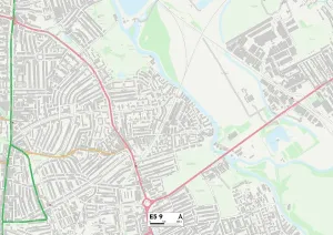 Hackney E5 9 Print Map